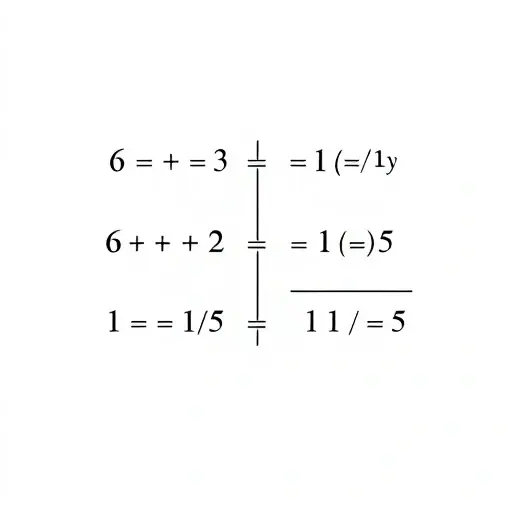 An abstract mathematical illustration showing two different factorizations of the same element in a non-unique factorization domain, such as 6 = 2 × 3 = (1 + √-5)(1 - √-5) in the ring ℤ[√-5], with symbolic representations of irreducible elements, algebraic integers, and visual contrast between the two factorizations using distinct colors or patterns, set against a clean, minimalist background emphasizing algebraic structure