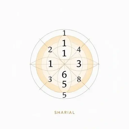 A minimalist abstract representation of a mathematical concept showing a set of numbers or symbols arranged in a balanced composition, with subtle geometric patterns suggesting complexity and order, no text or numbers visible