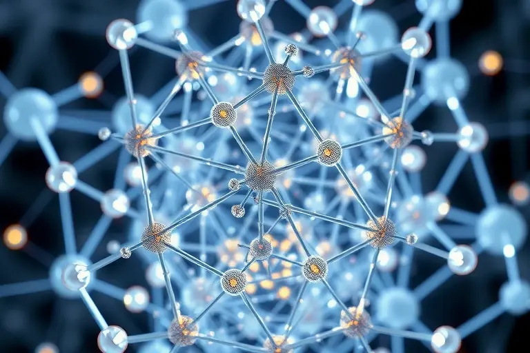 A highly detailed, realistic crystal lattice structure with shimmering temporal patterns and subtle quantum wave motifs, evoking the concept of time crystals and quasi-particles, rendered in a scientific yet artistic style