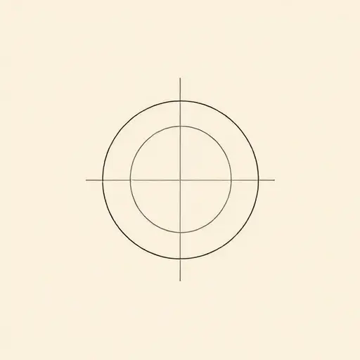 A minimalist abstract representation of a mathematical concept involving non-commutative rings and Artinian conditions. Use geometric shapes and lines to symbolize the theoretical foundations and the divergence between left and right Artinian properties. The image should convey a sense of balance and asymmetry to reflect the differences in properties.