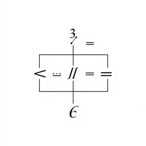 An abstract representation of the law of excluded third in many-valued logical systems, featuring symbolic logic gates with three distinct states (true, false, and indeterminate) arranged in a balanced, geometric pattern, with subtle mathematical notation like ∨ and ¬ integrated into the design, all rendered in a clean, minimalist, high-detail style