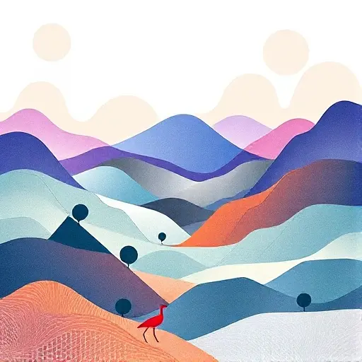 An abstract illustration representing the concept of zero divisors in rings, integral domains, and fields. The image should depict a mathematical landscape with interconnected rings, domains, and fields, symbolizing the relationships and differences between these algebraic structures. Use geometric shapes and abstract forms to represent the absence of zero divisors in fields, highlighting the integrity and completeness of fields compared to rings and integral domains.