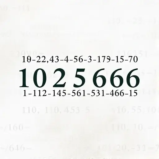 A symbolic representation of Gödel numbering: a sequence of natural numbers encoding logical formulas, with subtle visual hints of arithmetic operations and formal logic symbols intertwined, set against a minimalist, abstract background suggesting the depth of mathematical foundations; no text, no letters, no digits visible in the image