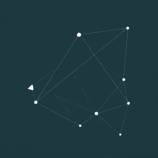 A minimalist abstract representation of homotopy type theory, featuring interconnected geometric shapes and pathways to symbolize the relationships between types and spaces. The image should evoke a sense of mathematical elegance and complexity, with a focus on the interplay between different dimensions and structures.
