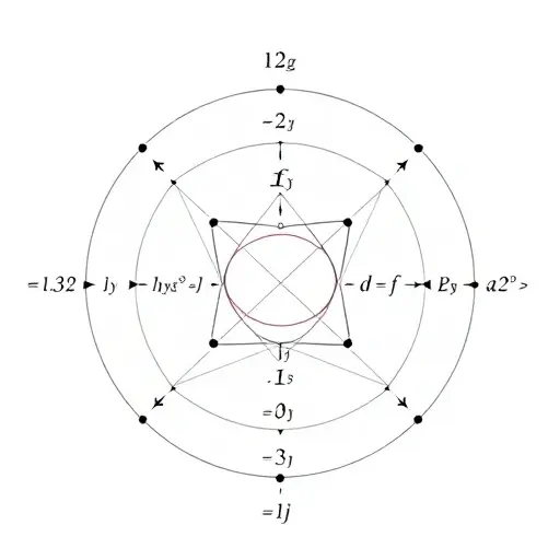 An abstract representation of Hilbert's Basis Theorem in classical invariant theory, featuring symbolic algebraic structures like polynomial rings and invariant forms, visualized through geometric patterns and flowing mathematical notation in a minimalist, high-quality style