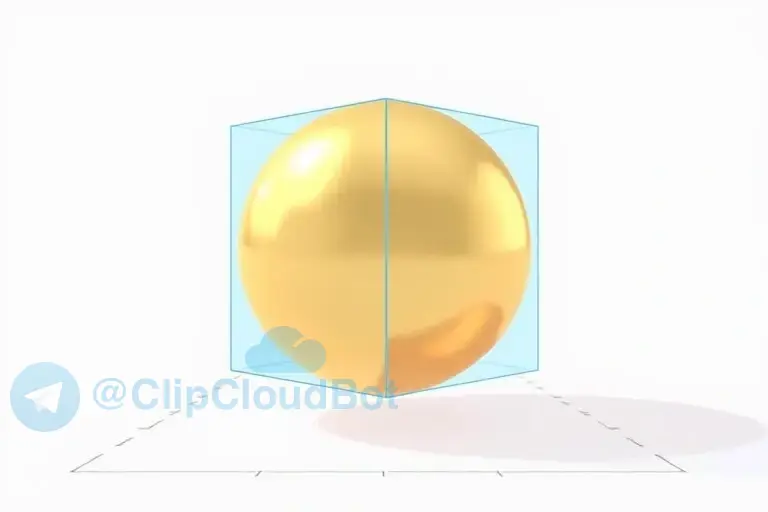 An abstract geometric illustration representing the Axiom of Volume and set equality: two overlapping 3D shapes (a cube and a sphere) with equal volume, rendered in translucent blue and gold, floating in a minimalist white space with subtle grid lines suggesting measurement, no text, no labels, no symbols, purely visual representation of volumetric equivalence