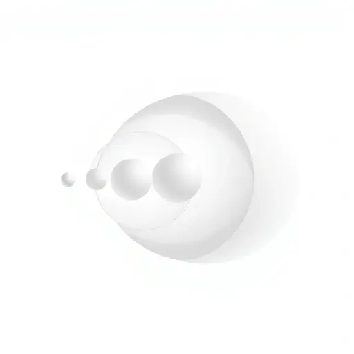 An abstract mathematical visualization of sphere eversion, showing a smooth transformation of a sphere turning inside out through a series of intermediate stages, with curved surfaces and flowing lines representing the homotopy process, in a clean, minimalist style with soft gradients and no labels or text