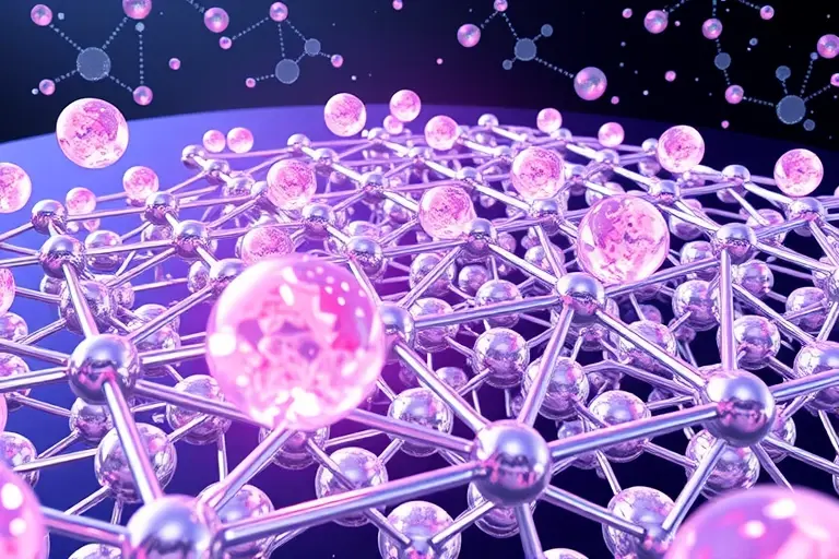 A highly detailed scientific illustration showing crystalline structures resembling time crystals interacting with Majorana fermions, depicted as exotic quasiparticles in a quantum lattice, with abstract representations of fermionic behavior and topological patterns, rendered in a clean, futuristic style emphasizing quantum phenomena