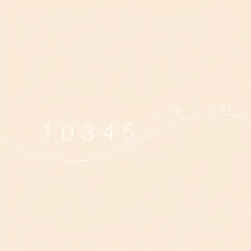 A minimalist abstract representation of a continuum of numbers flowing like a smooth gradient, subtle mathematical symbols integrated into the design, soft pastel colors, no text or digits visible